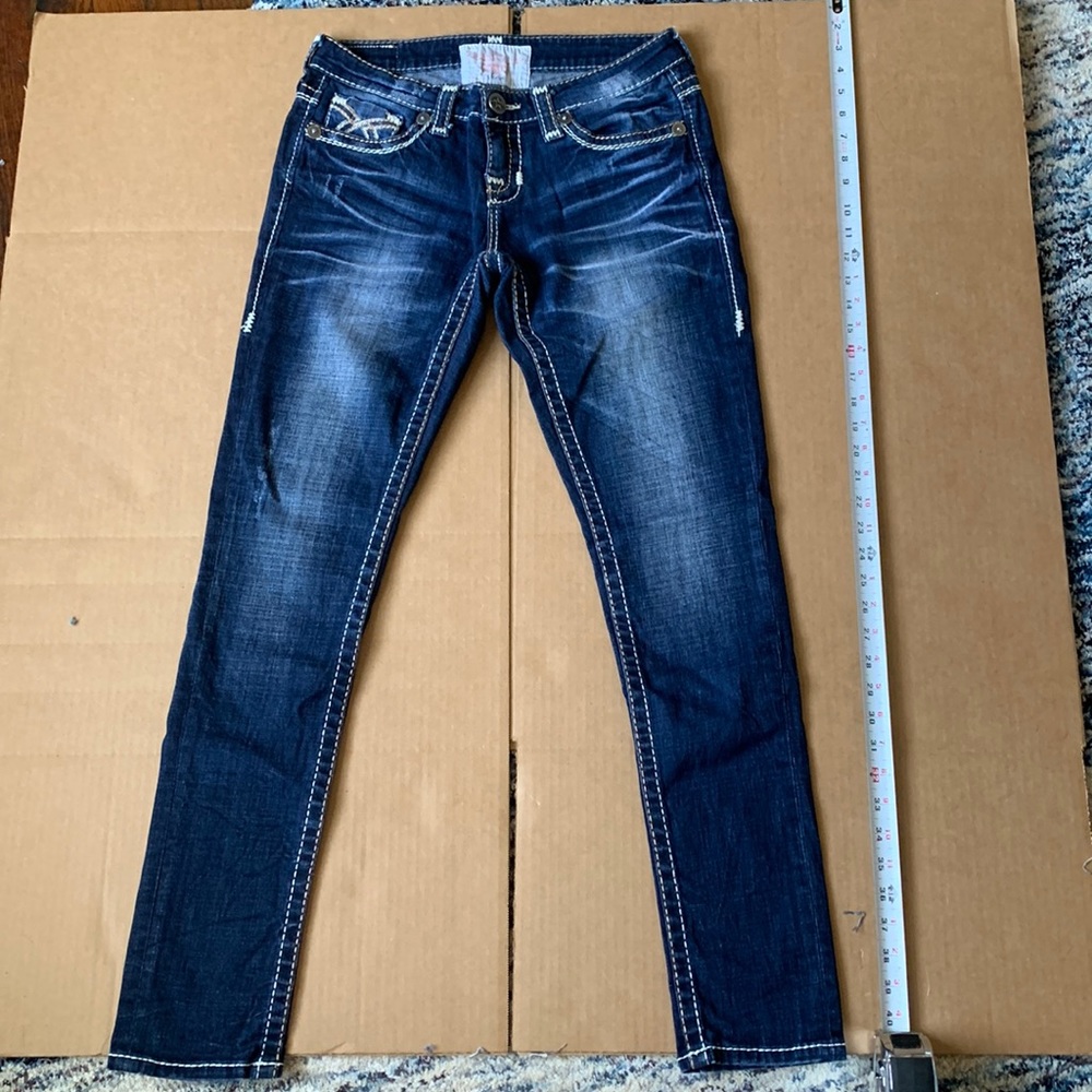 Womens big star skinny jeans in size: 28
